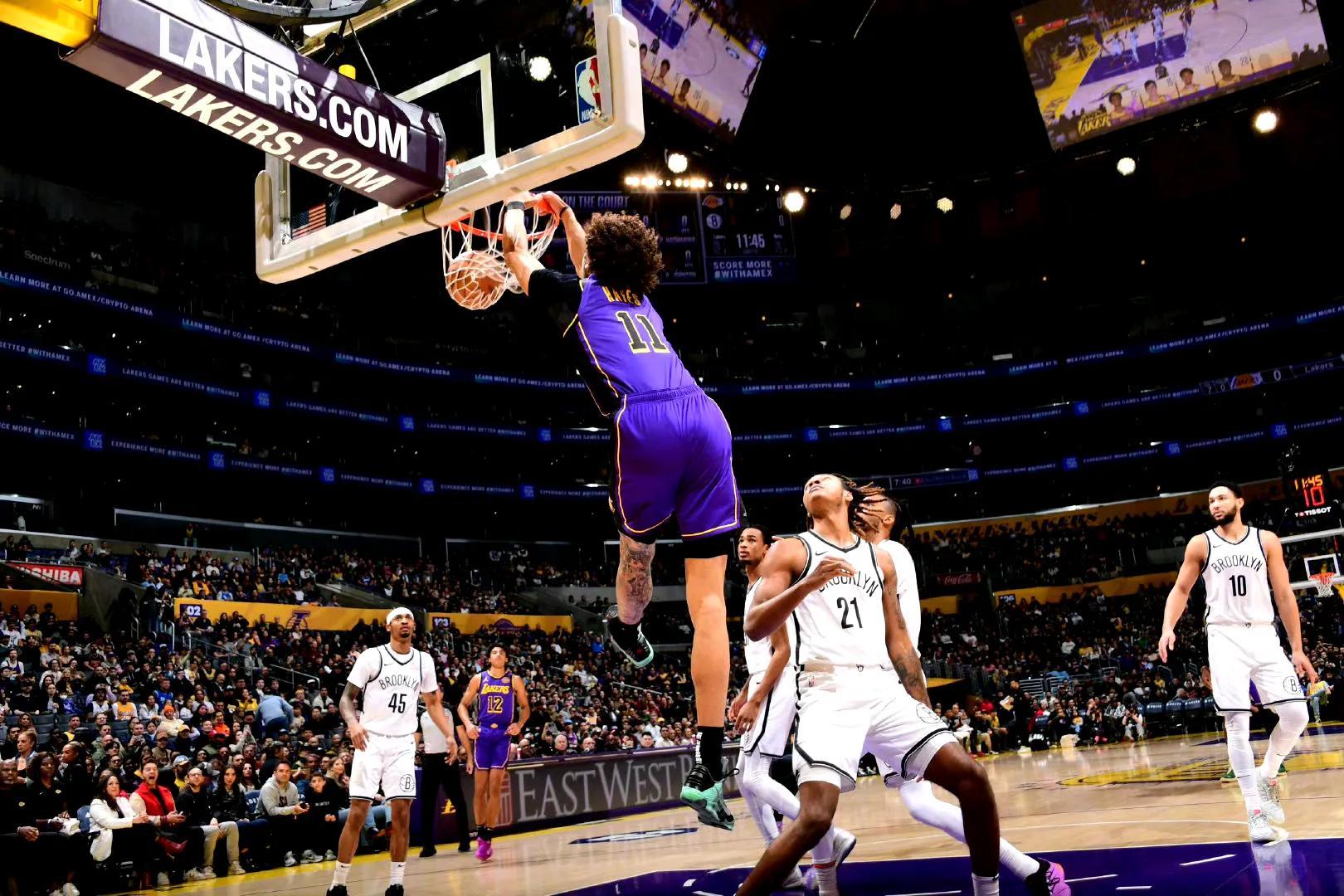 湖人碾压篮网，米切尔关键制胜的简单介绍